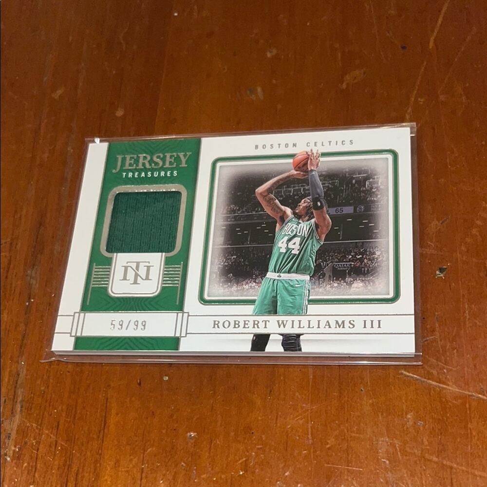 Boston Celtics Robert Williams III Jersey Card 59/99